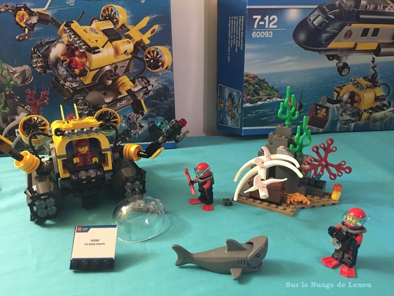 Sous marin lego City