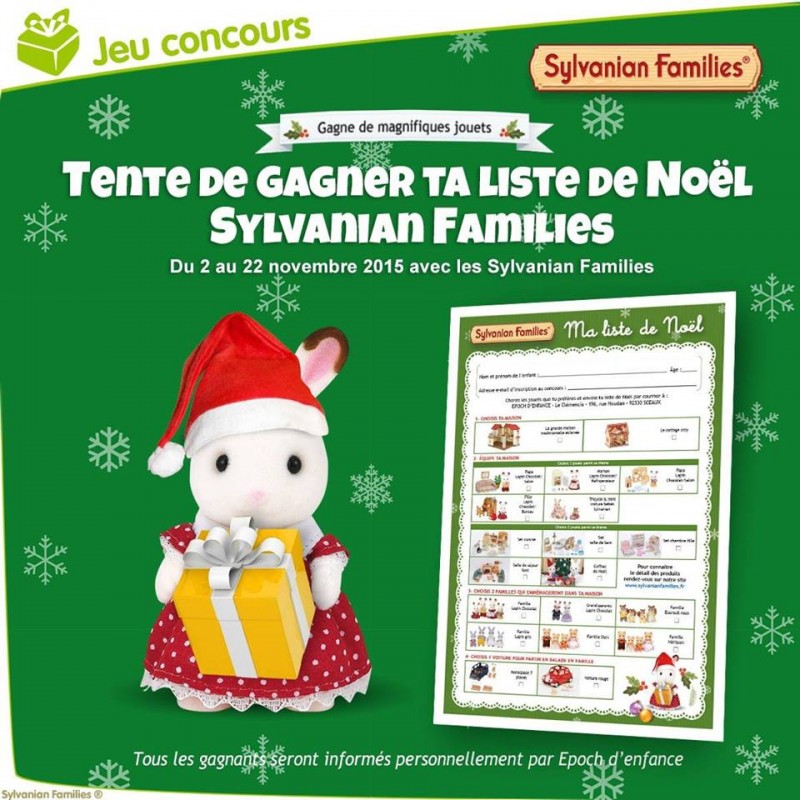 concours Sylvanian Families