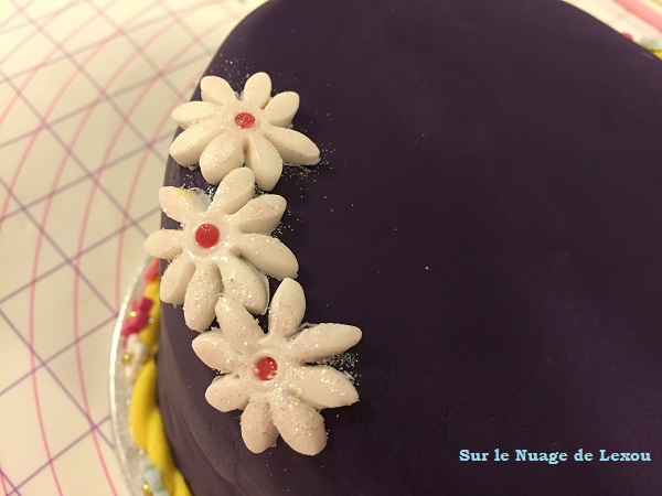 Fleur pâte à sucre