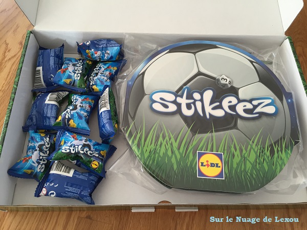 Boite stikeez foot LIDL