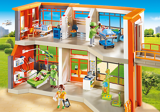 HOPITAL PEDIATRIQUE PLAYMOBIL