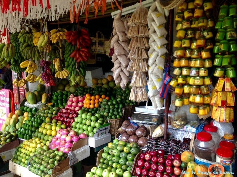 marché couvert Kandy