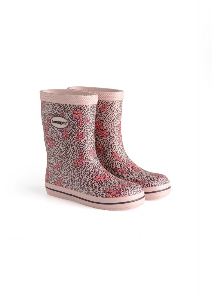 BOTTES ROSE ET FLEURS HAVAIANAS