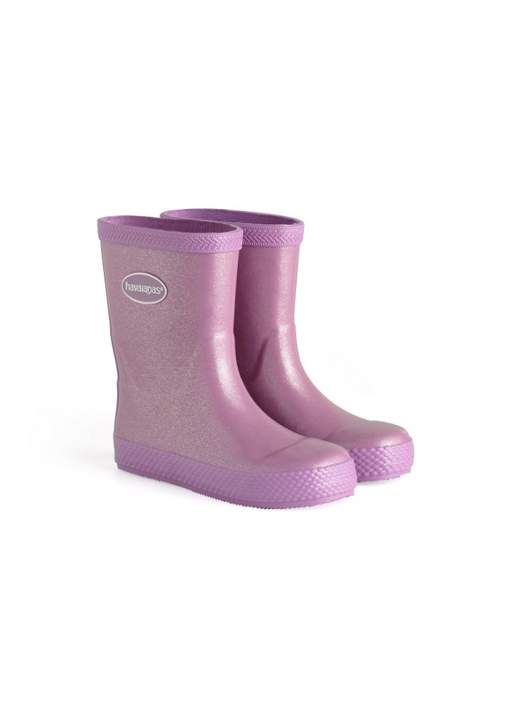 BOTTES ROSE PAILETTES HAVAIANAS