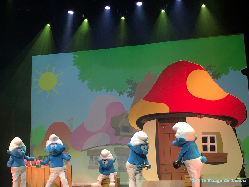 Allons Schtroumpfer!! SPECTACLE LES SCHTROUMPFS