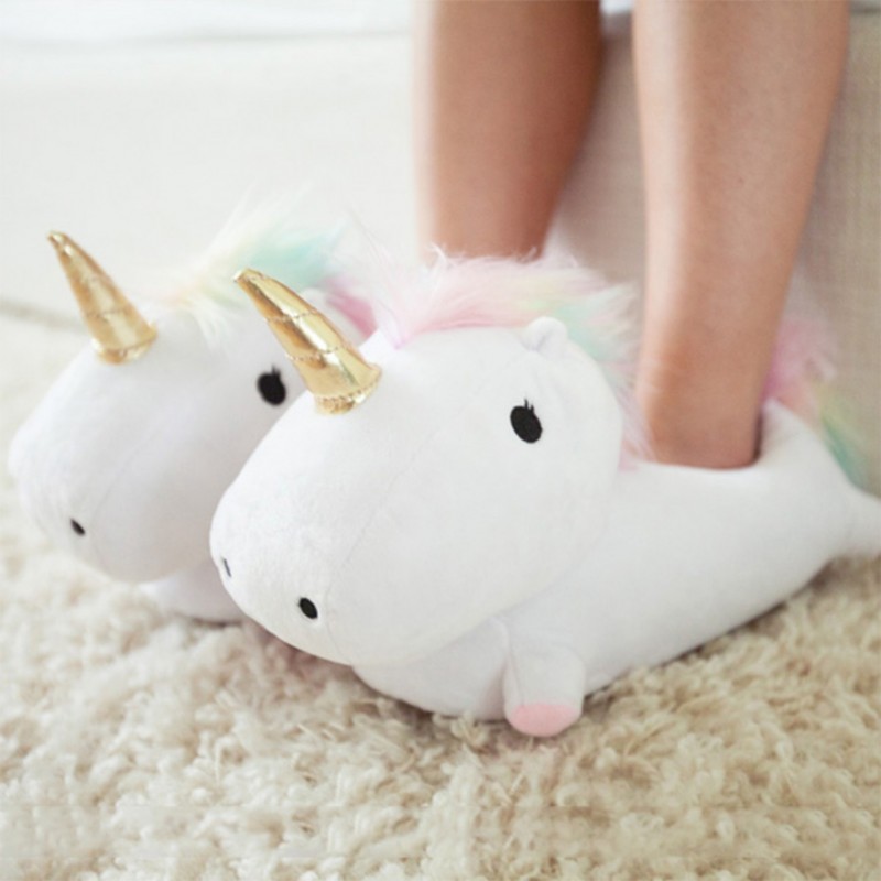 CHAUSSONS LUMINEUX LICORNE