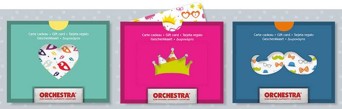 CARTE CADEAU ORCHESTRA