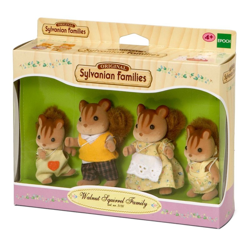 FAMILLE ECUREUIL SYLVANIAN