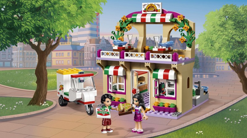 LEGO PIZZERIA HEARTLAKE CITY