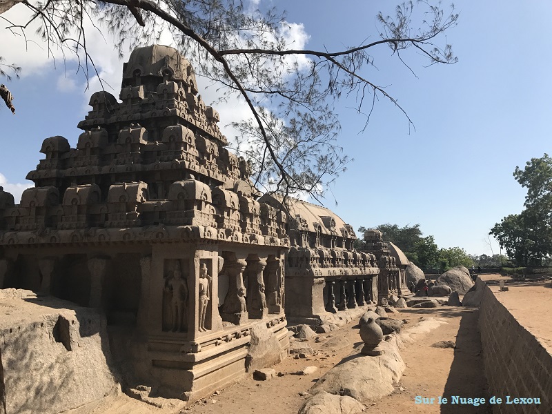Envoûtante Inde du Sud… FIVE RATHAS