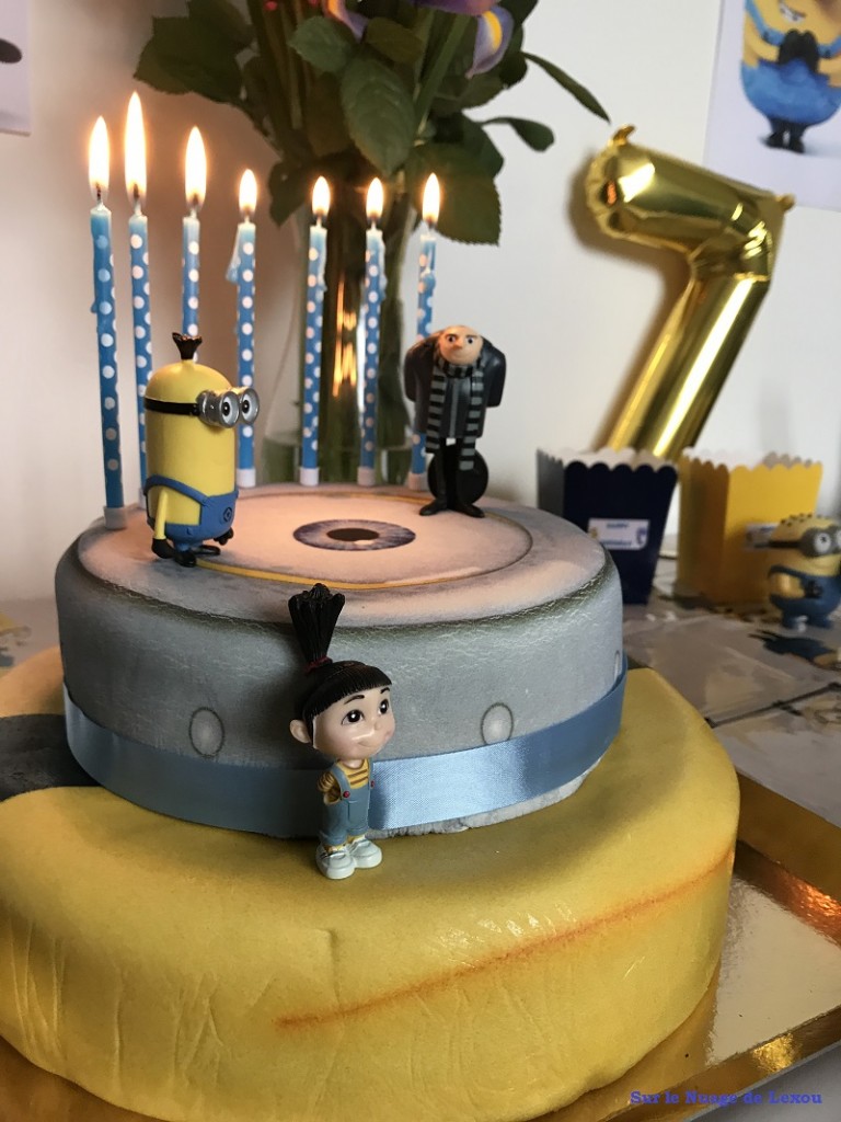 Gâteau Minions