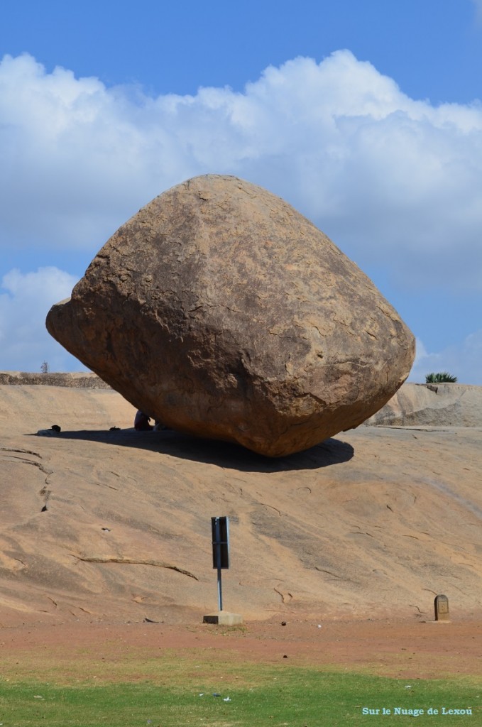 la boule de beurre mahabalipuram