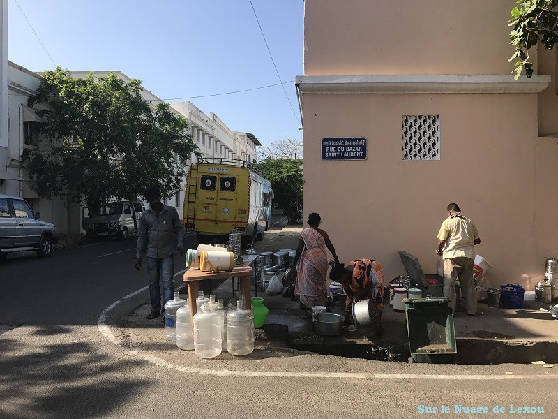 RUE DU BAZAR SAINT LAURENT PONDICHERY