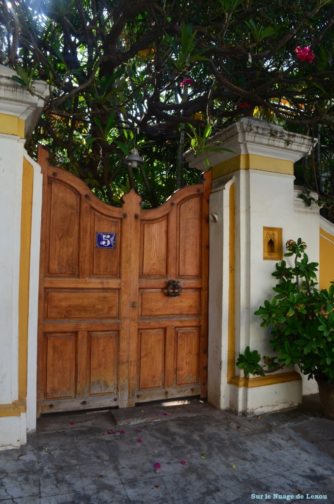 VILLE DE PONDICHERY QUARTIER FRANCAIS