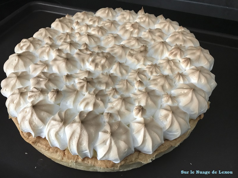 Pâtisseries d’été.. TARTE AU CITRON MERINGUEE