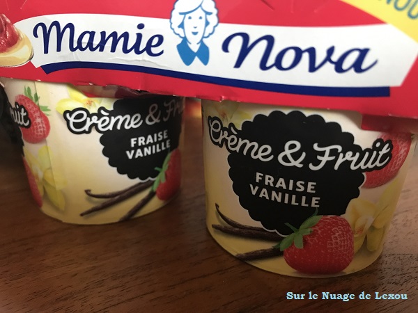 CREME ET FRUITS MAMIE NOVA FRAISE VANILLE