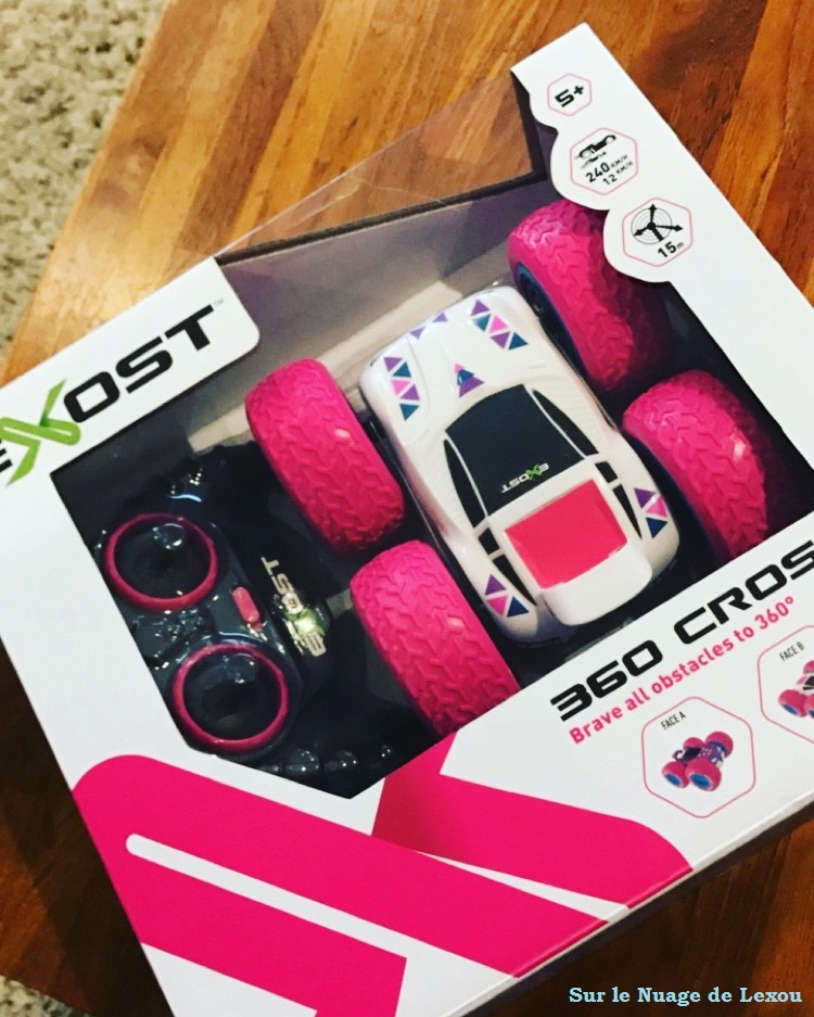 voiture exost rose