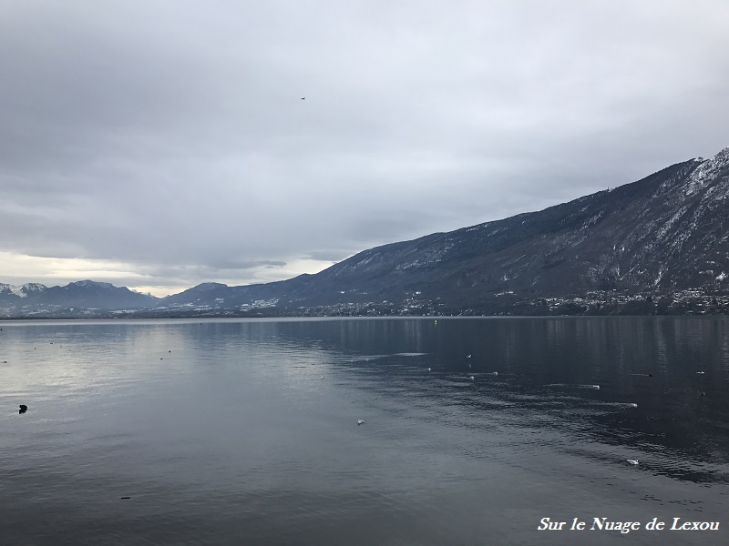 Une petite pause pour souffler un peu… LAC BOURGET