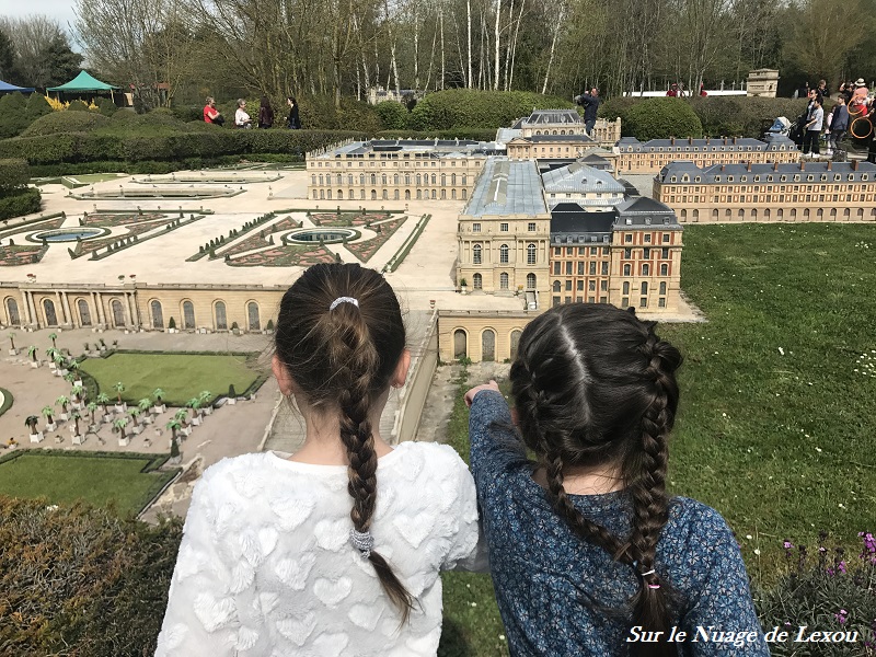 Notre visite à France Miniature… Le câateau de Versailles