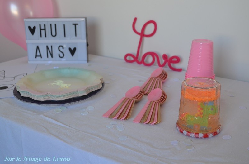 ANNIVERSAIRE LICORNE DECO