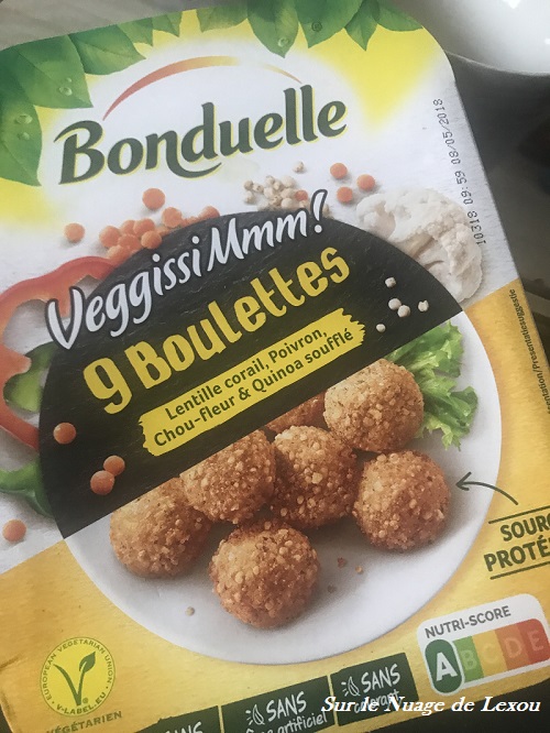 BOULETTES BONDUELLES VEGAN