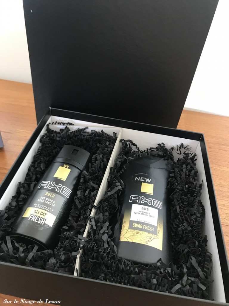 COFFRET AXE GOLD CADEAU