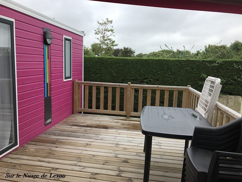 TERRASSE MOBIL HOME VERANDA RIDEAU