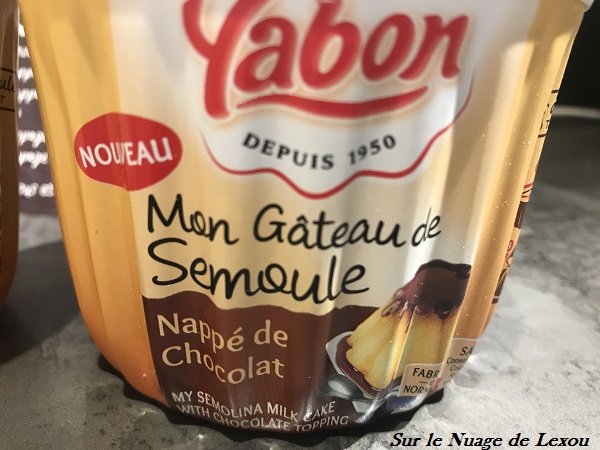 YABON GATEAU SEMOULE