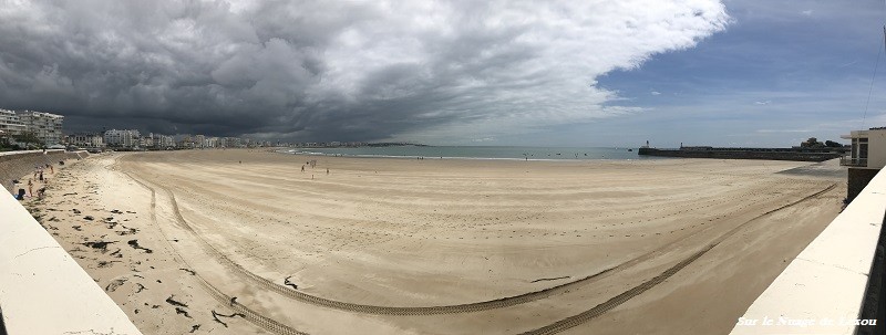 vue panoramique sables d'Olonne