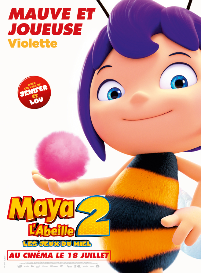 MAYA L'ABEILLE 2 - LES JEUX DU MIEL - Violette