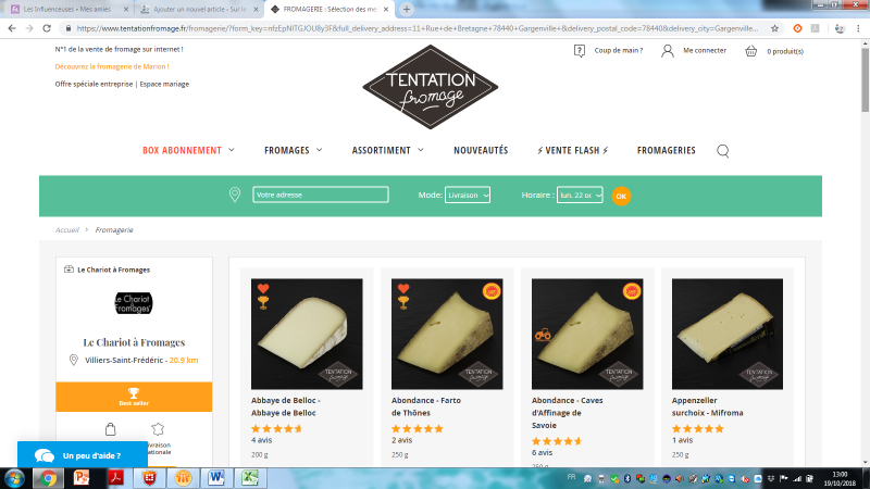 FROMAGES A DOMICILE