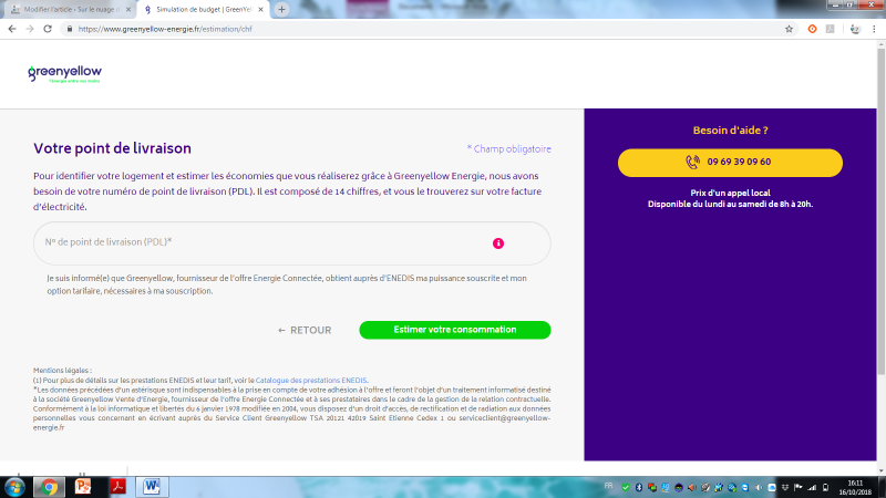 SIMULATEUR ECONOMIE ELECTRICITE