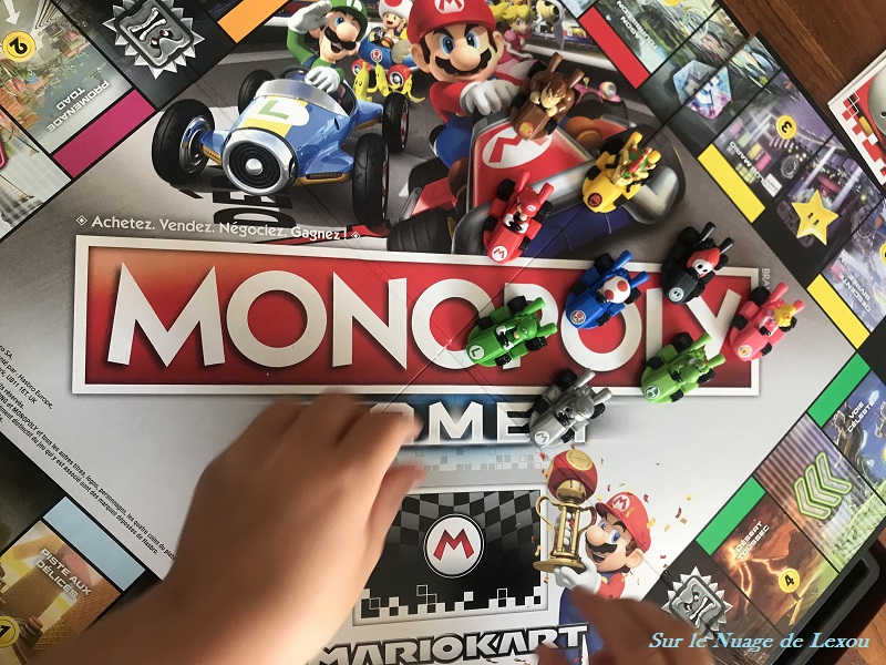 Mario Kart dans mon salon… monopoly nintendo mario kart