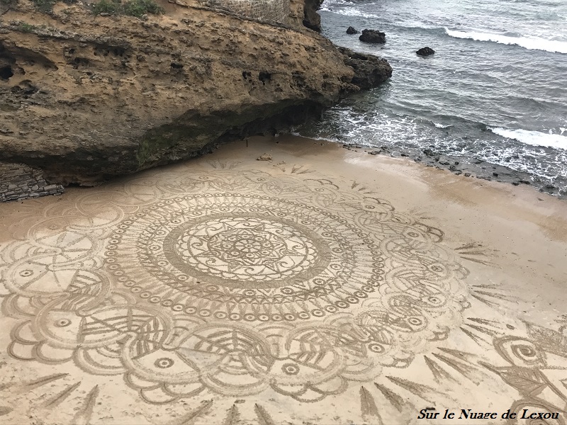 ARTISTE PLAGE BIARRITZ