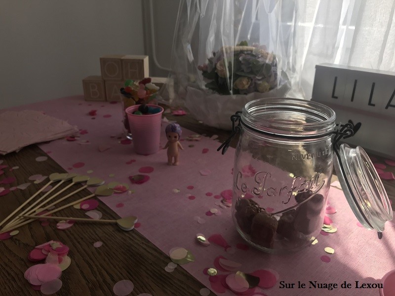 DECORATION BABY SHOWER GIRLY