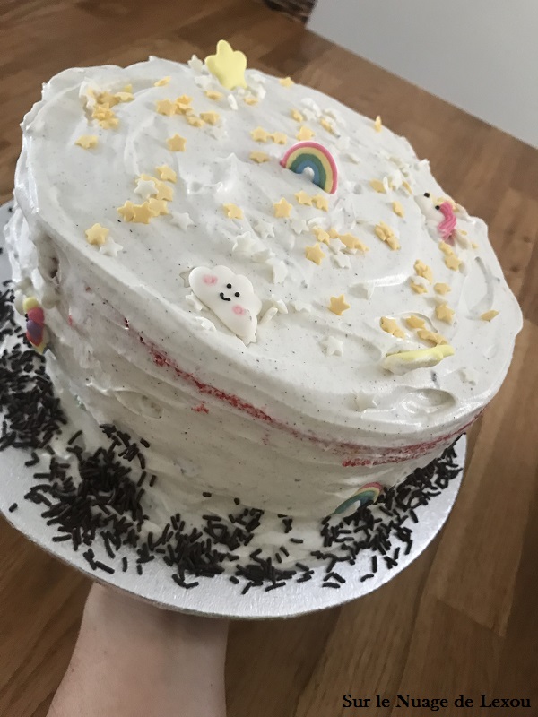 RAINBOW CAKE RECETTE