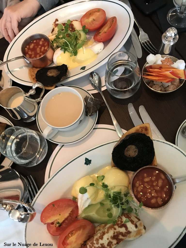 BRUNCH IVY RESTAURANT EDIMBOURG