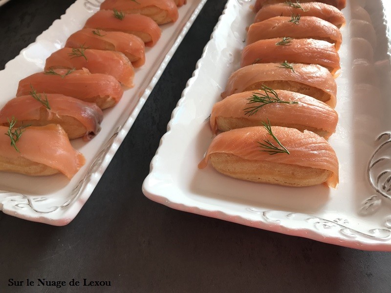 ECLAIR SALE SAUMON