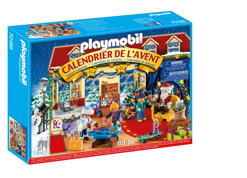 Box calendrier Boutique de jouet PLAYMOBIL