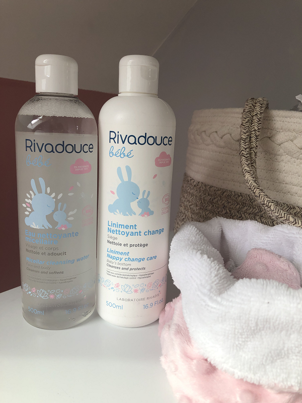 Rivadouce bébé liniment nettoyant change bio 500ml